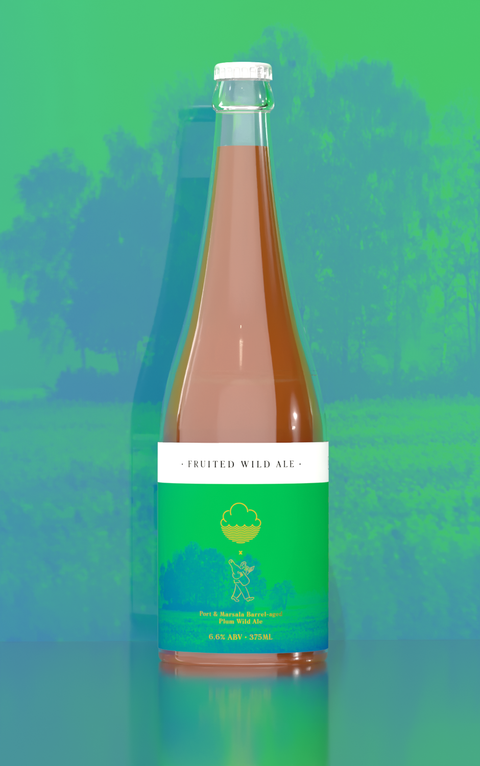 Going Along As We Make It Up - Port and Marsala BA Plum Wild Ale - 6.6%