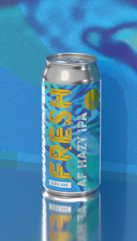 Fresh AF Hazy IPA 0.5% ABV