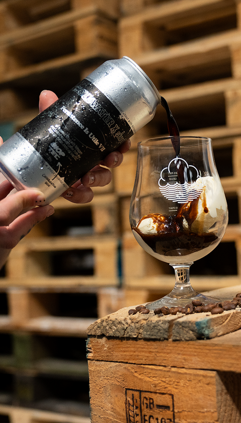 Serving suggestion, with vanilla ice cream for an affogato!