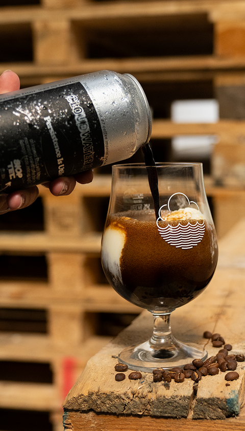 Serving suggestion, with vanilla ice cream for an affogato!