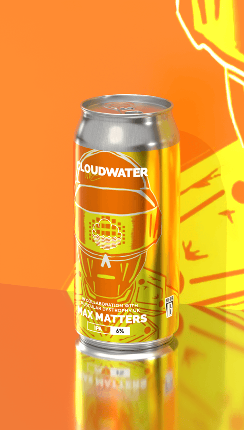 Cloudwater Brewery - Max Matters can in collaboration of Muscular Dystrophy UK