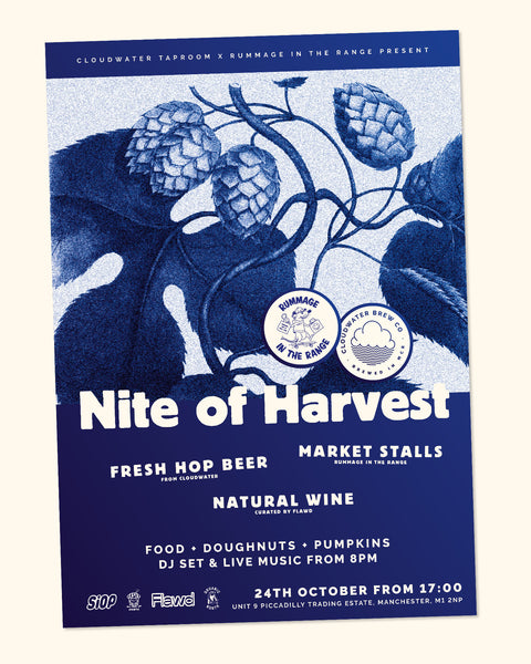 Nite Of Harvest | Cloudwater x Rummage In The Range | Friday 24th October
