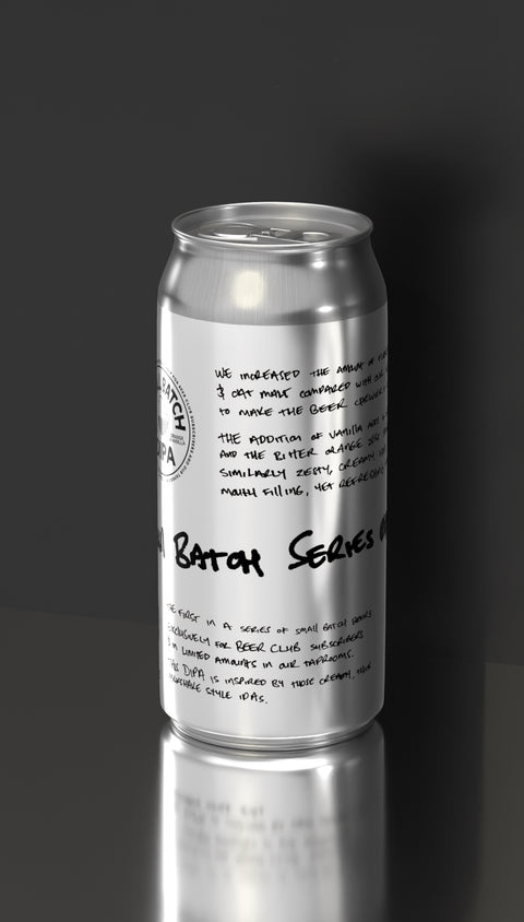 Small Batch Series 001 | Orange & Vanilla DIPA