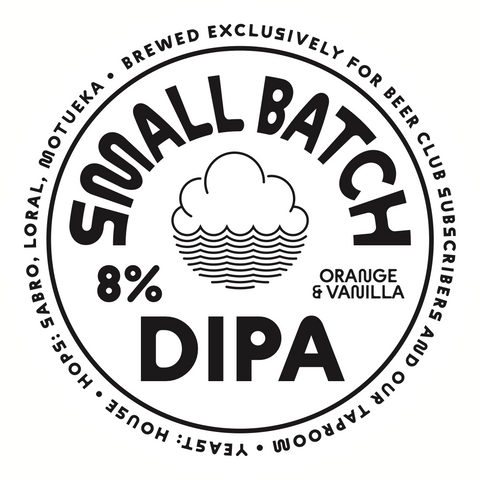 Small Batch Series 001 | Orange & Vanilla DIPA