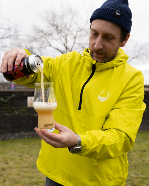 Pullover Half-Zip Rain Jacket