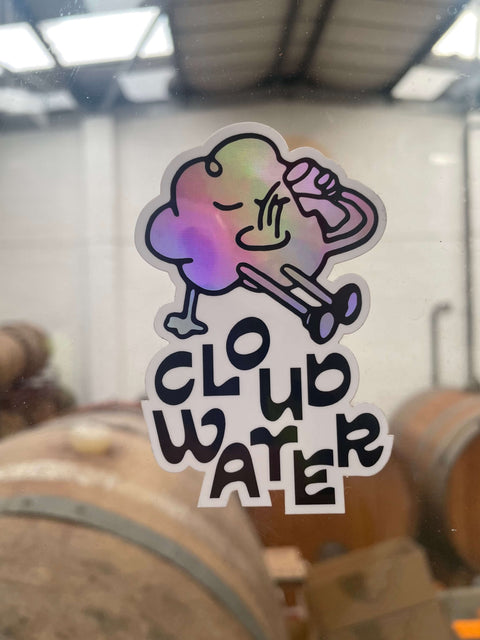 Cloudwater "Cloudy" Shiny Sticker