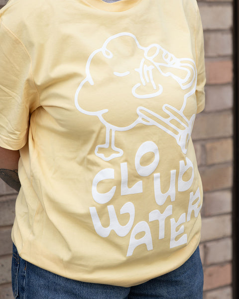 'Cloudy' Front Print T-Shirt