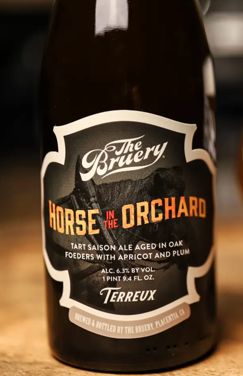 The Bruery - Horse In The Orchard - BA Saison w/ Plum & Apricot