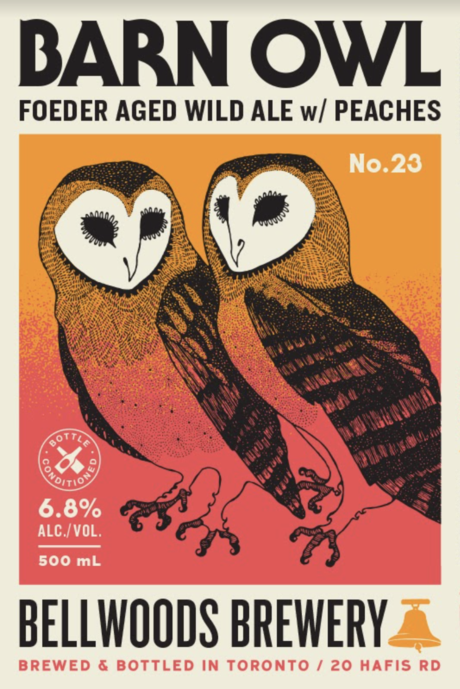 Bellwoods - Barn Owl 23 - Foeder Aged Wild Ale w/ Peach