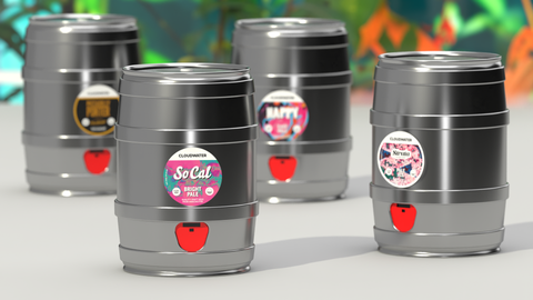 mini casks are perfect for a pour-at-home pint