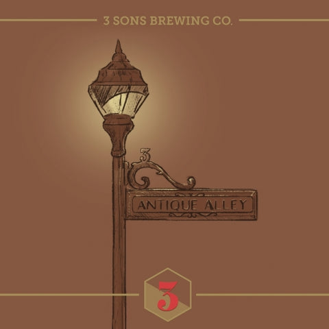 3 Sons Brewing  - Antique Alley - Amber Ale