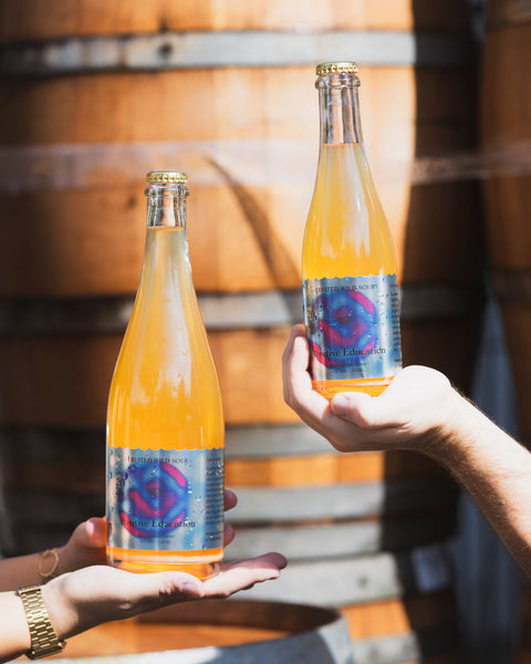 Positive Education | Barrel-Aged Sour with Nectarine