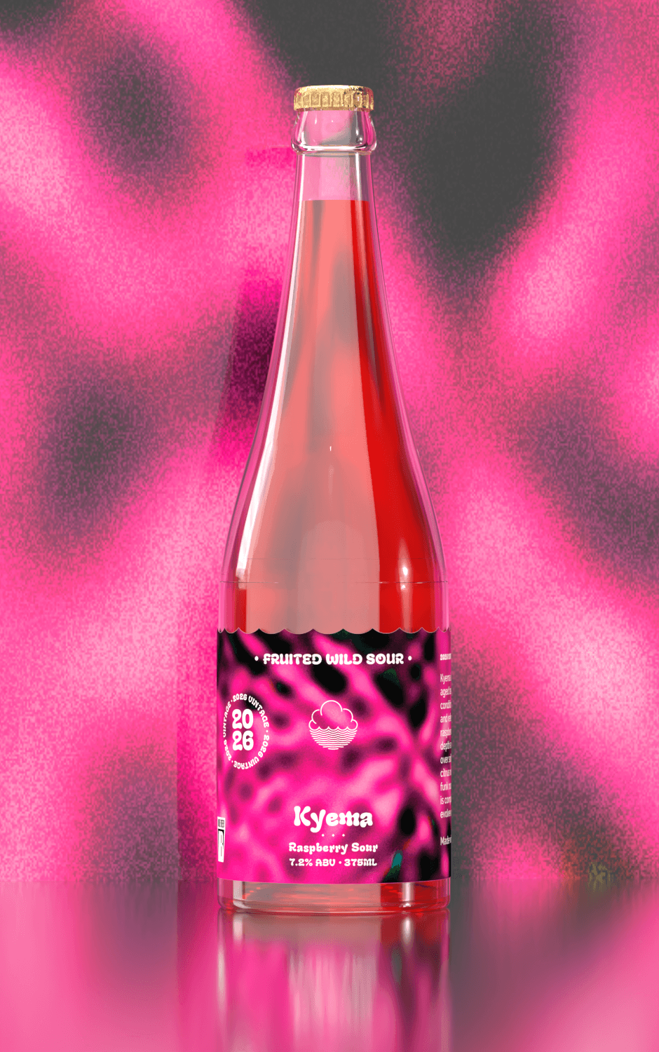 Sour Beer Raspberry Wine Barrel-Aged Sour Beer with Raspberries | Cloudwater – Cloudwater ...