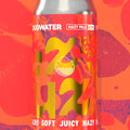 Cloudwater Brewery Favourites Mixed Pack, Fuzzy Peachy Soft Juicy Hazy Pale Ale 4.2%