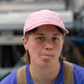 Dad Cap with Heritage logo - Pink