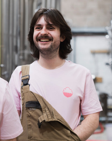 'Candrew' Cotton Pink/ Magenta T-Shirt