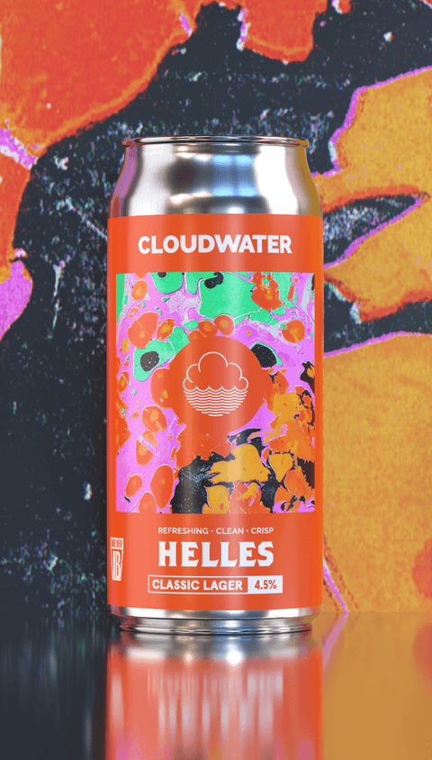 Cloudwater Helles Classic German Lager 4.5% by Cloudwater Brew Co. This 2026 release is a return of a favourite in the brewery, with classic bready flavours whilst being incredibly refreshing, clean and crisp.
