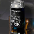 Night Music Imperial Stout, Coconut & Vanilla edition, in 440ml can
