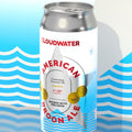 Cloudwater American Broon Ale, comforting seasonal craft beer from Manchester UK. 440ml can with white & blue label and large silver star in the middle