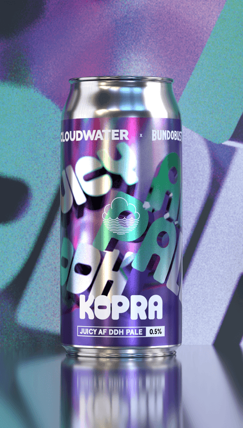 A team up with our friends at Bundobust to dream up a low-alcohol DDH Pale.

This hoppy little number lets Sabro take the lead with a hit of creamy coconut, but we wanted to round that classic flavour with a big, juicy punch.

For that, we added a drop of Yakima Chiefs Citra Hyperboost hop product. This concentrated hop oil extract amplifies the hop aromatics for a bold, hoppy experience. Coconut, bright citrus of Lemon &amp; Lime, and a dose of Blood Orange to finish.