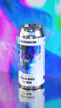 Yeah Bro Triple IPA with NZ hops and lemon zest from Cloudwater Brew Co, featured in the hazy mixed 4-pack Seeing Double