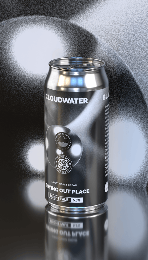 Cloudwater x Black Iris Brewery, Drying Out Place is a Bright Pale, or classic West Coast Pale in the vein of Sierra Nevada Pale Ale, available in our hoppy mixed pack