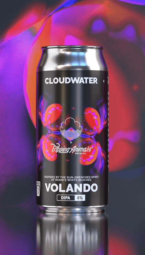 We welcomed our friends Tripping Animals from Miami to collaborate on a big fruit-forward DIPA, Volando is the result