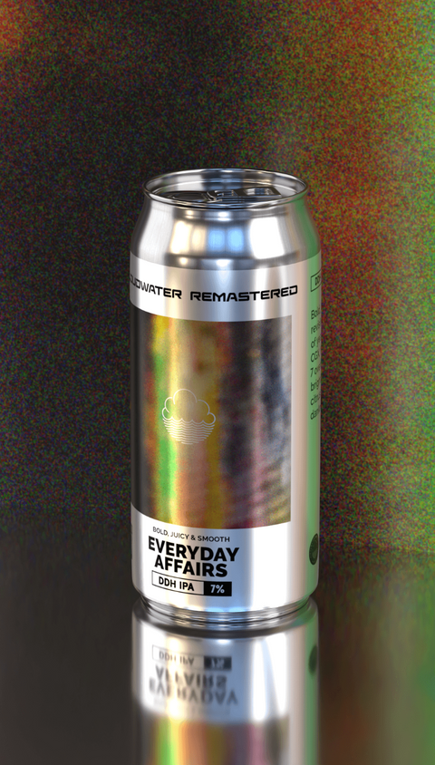 Everyday Affairs is a revisit to a beloved beer of years gone by, part of the Cloudwater Remastered Series of beer. Strata CGX, NZ Cascade & Idaho 7 overflow each drop with bright tropical fruits, light citrus and a clean herbal dankness on the finish. A Bold, juicy and smooth DDH IPA