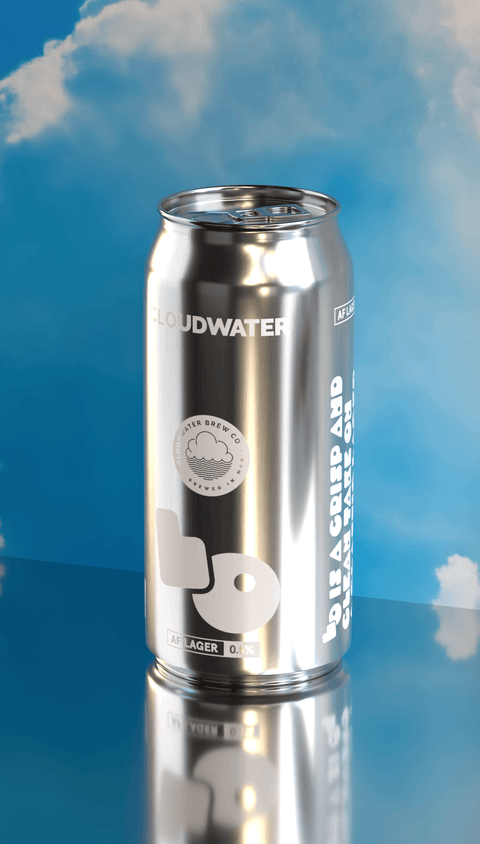 Lo - Low-Alcohol Lager. A crisp and clean take on a classic lager without the sore heads! Lager is a style we love to drink and are proud to produce, we're delighted to create a version for those mindful of their alcohol intake without sacrificing refreshment and flavour.