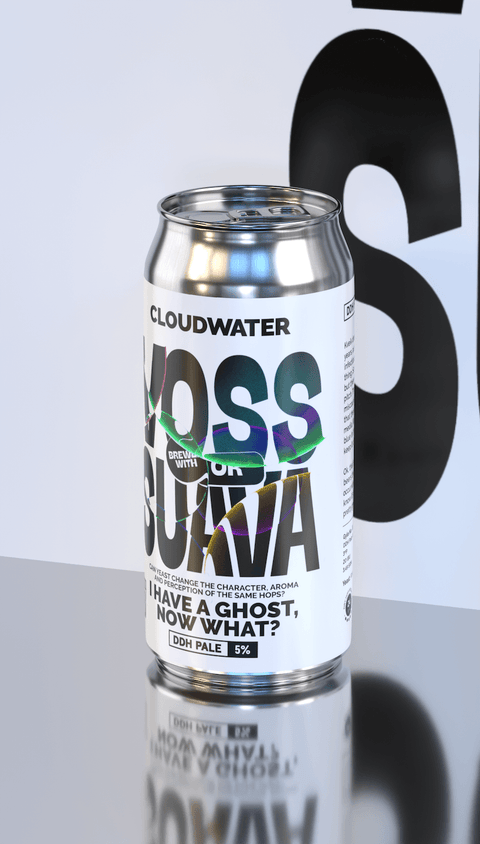 I Have A Ghost, Now What? Is one of a duo of DDH Pale Ales along with For All You Happy People. The same beers fermented with different yeast, Voss and Suava