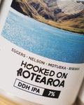 Aotearoa, New Zealand. The landscape that inspired Hooked On Aotearoa DDH IPA from Cloudwater Brew Co Manchester