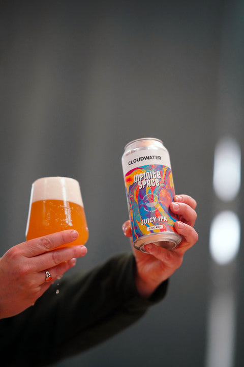 Infinite Space 5.8% ABV Juicy New England IPA (2024 edition) by Cloudwater Brew Co