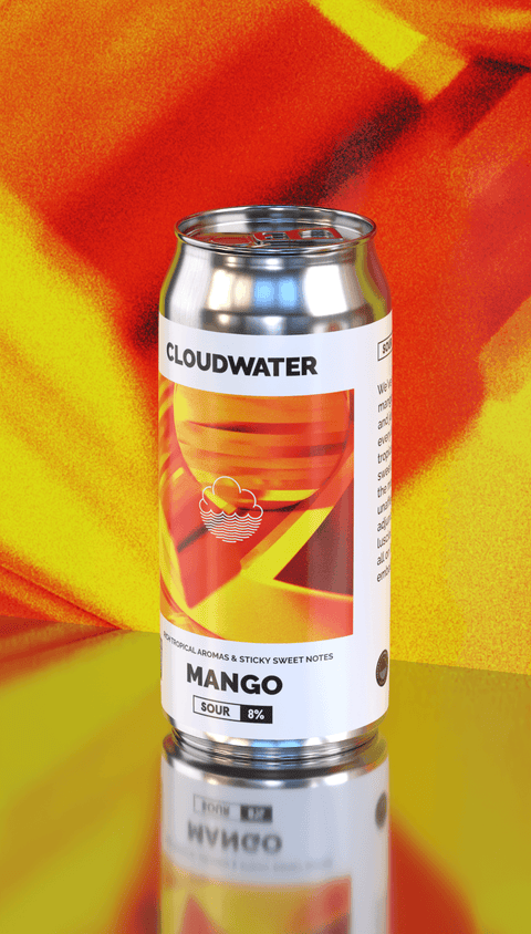 This Mango Fruit Sour is based on a recipe we made all the way back in 2017 and is packed with 500kg of mango puree!