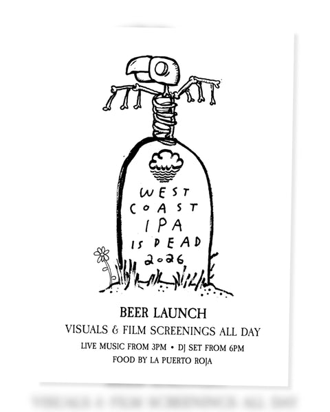 West Coast IPA Is Dead DAY | Beer Launch, Live Music, Scran