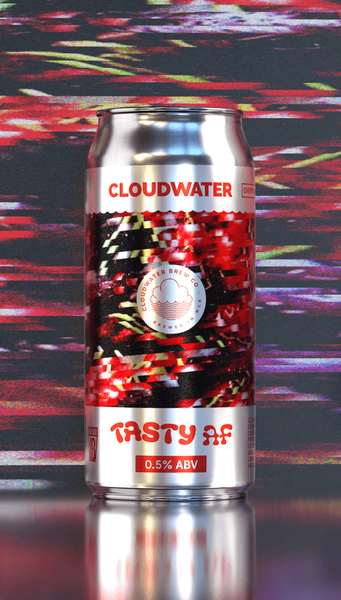 Tasty AF is low-abv sour fruited beer with cherry and hibiscus. Complimented by lightly spiced vanilla, ginger, pepper and lemon zest for a refreshing and crushable sour.