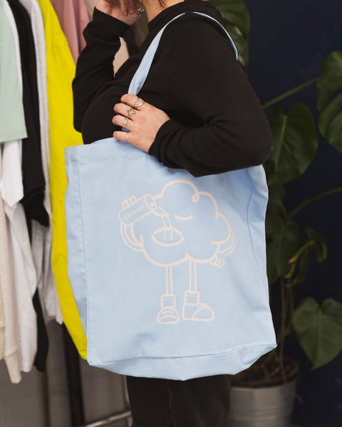 Mid Tote Bag with pocket | 2 Colours