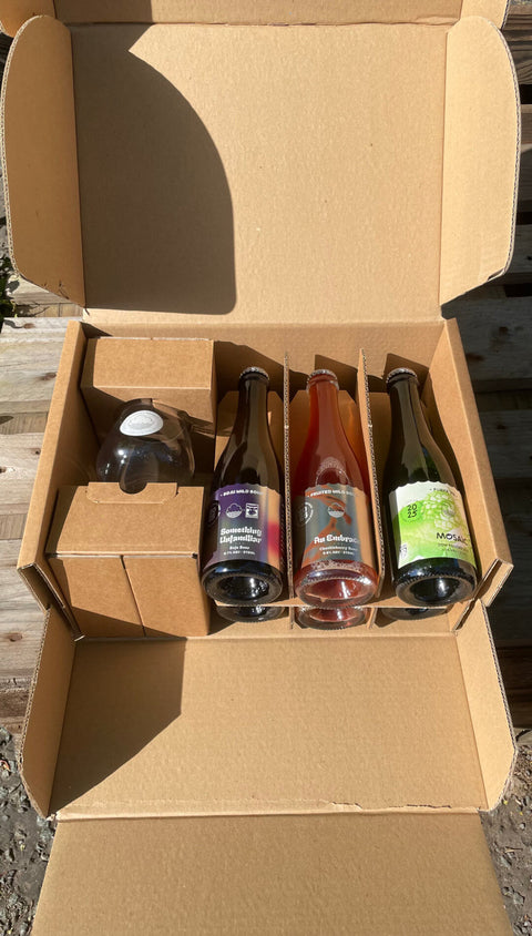 Barrel Project Gift Box & Glass