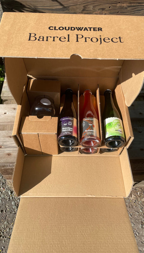Barrel Project Gift Box & Glass