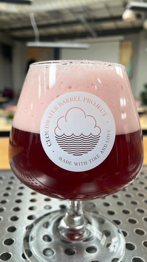 Cloudwater Barrel Project Stemmed Glass
