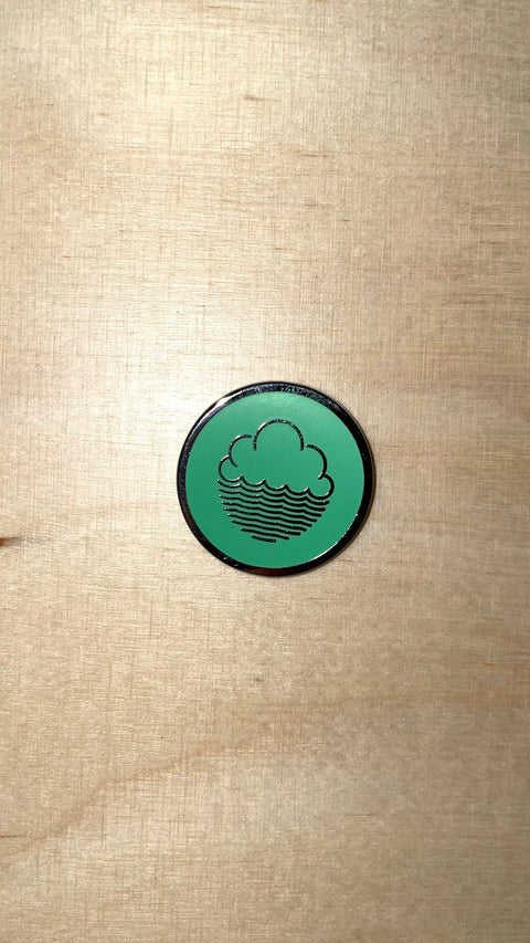 Enamel Cloudwater Logo Badge (4 Colours)