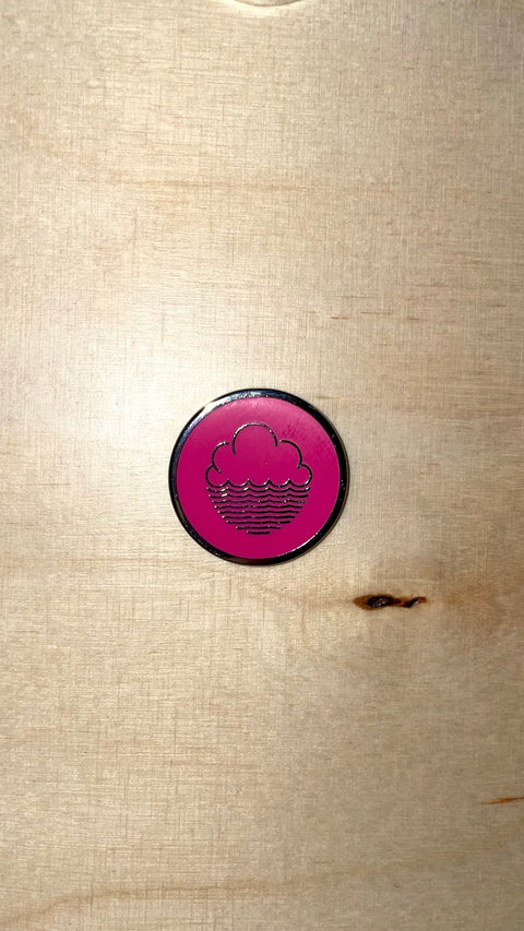 Enamel Cloudwater Logo Badge (4 Colours)