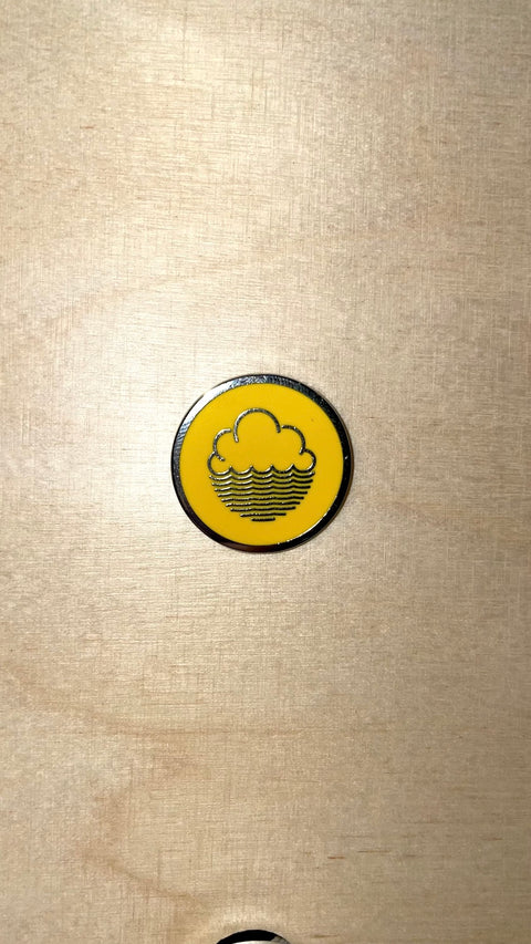 Enamel Cloudwater Logo Badge (4 Colours)
