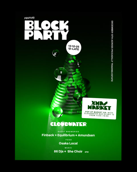 Manchester Beer Mile's Festive Block Party at Cloudwater Brew Co on 13th December 2025